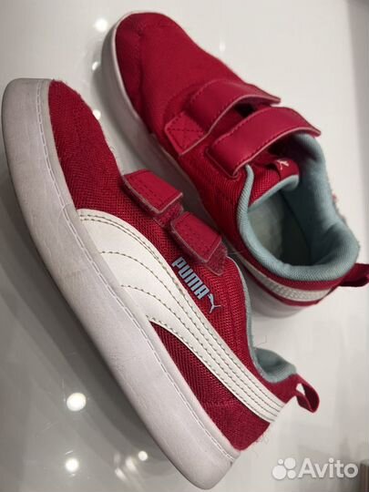 Кроссовки puma б/у на девочку 32