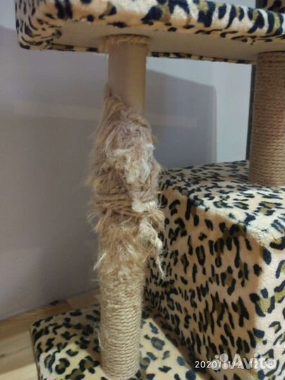 Домик кошачий двухэтажный