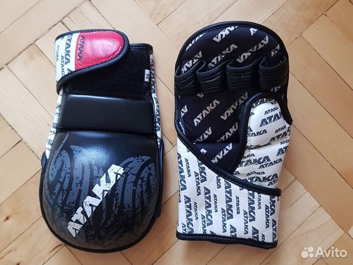 Снарядные перчатки Атака, натуральная кожа