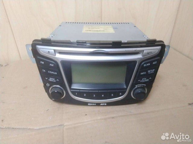 Магнитола Hyundai Solaris 2012