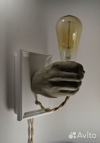 Светильник настенный Loft, ручной работы