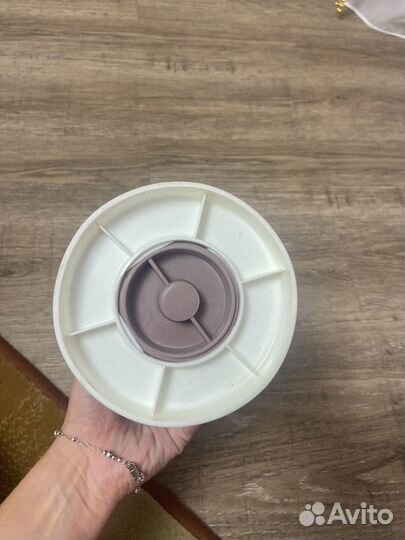 Термос 1 л широкое горло со стеклянной колбо