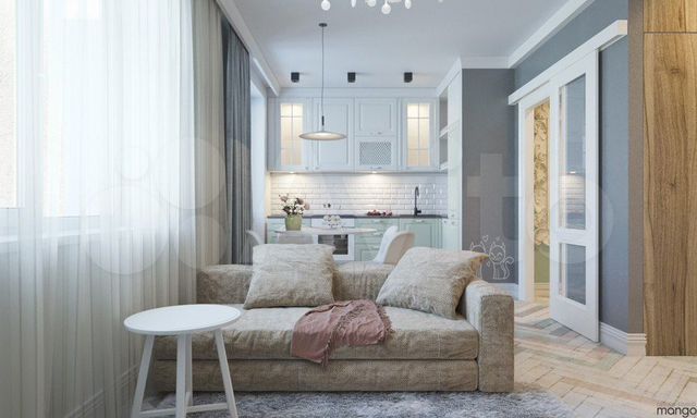 Дизайн студии 25 м с балконом 1-к. квартира, 33 м², 5/17 эт. на продажу в Оренбурге Купить квартиру Авито