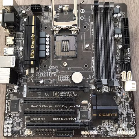 Материнская плата gigabyte ga-b85m-d3h купить в Москве | Электроника ...