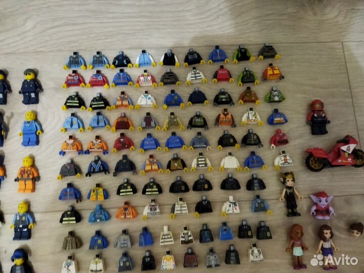 Много lego деталей поштучно