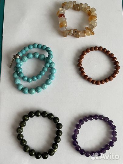 Украшения из натуральных камней