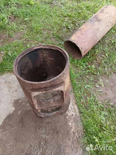 Учаг для казана, печь, чугунный