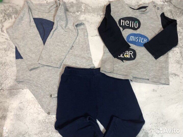 Вещи детские пакетом от года