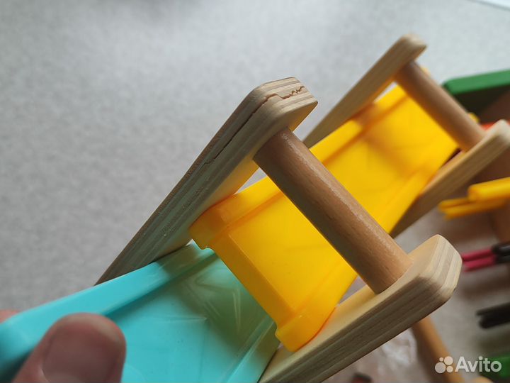 Развивающие игрушки деревянные пакет