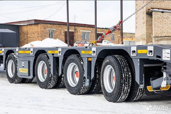 Полуприцеп трал (тяжеловоз) Juterborg JTB-40, 2023