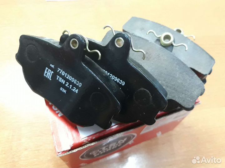 Колодки передние TSN для Logan/Sandero/Largus