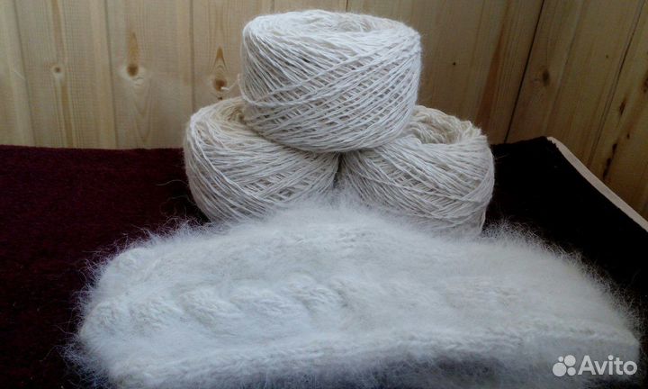 Пряжа из Самоедской лайки