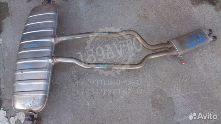 Глушитель основной VW Touareg 1 (7L)