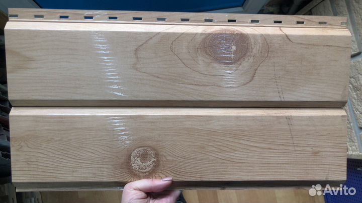 Сайдинг металлический под дерево Золотой Орех