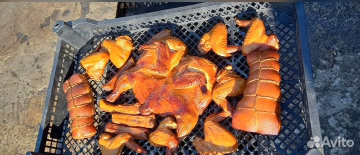 Домашнее горячее копчение