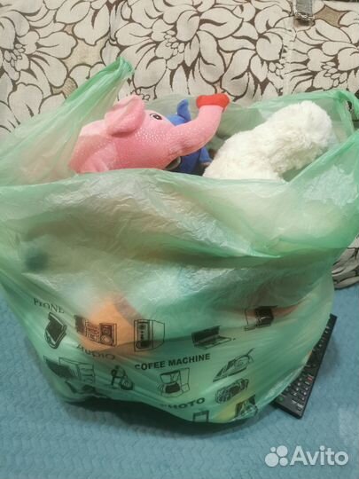 Мягкие игрушки пакетом