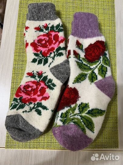 Носки шерстяные