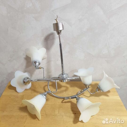 Люстра потолочная бу