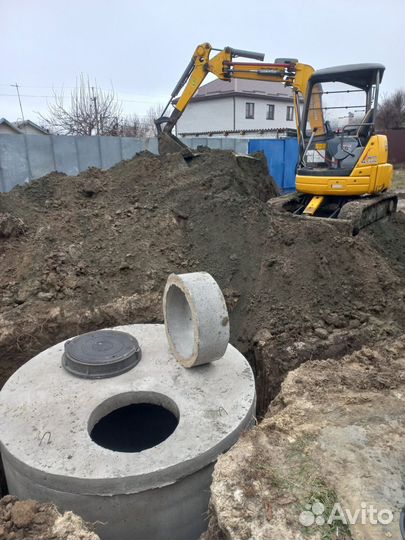 Шамбо канализация септик под ключ