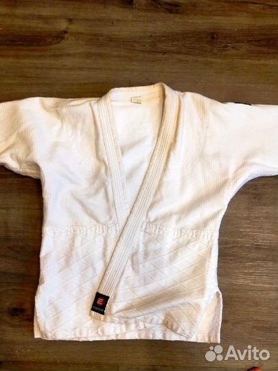 Кимоно для дзюдо Eskhate, белое, рост152, р.40-42