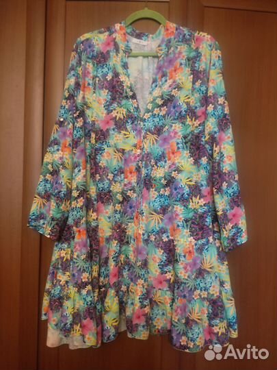 Платье туника Италия новое вискоза 50-52р