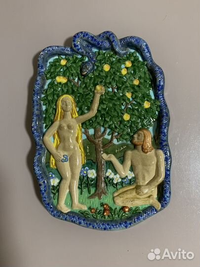 Настенное панно из гипса