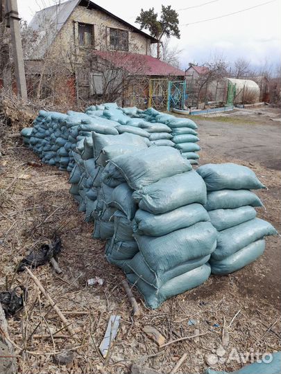 Навоз перегной в мешках