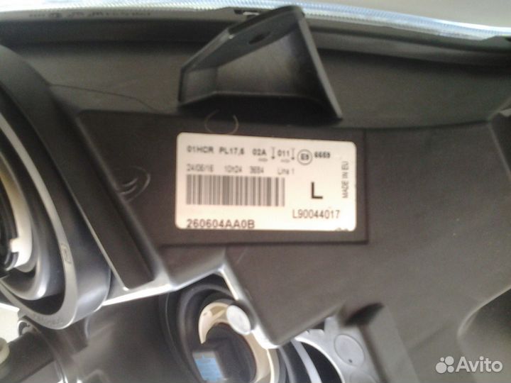 Nissan almera g15 фара