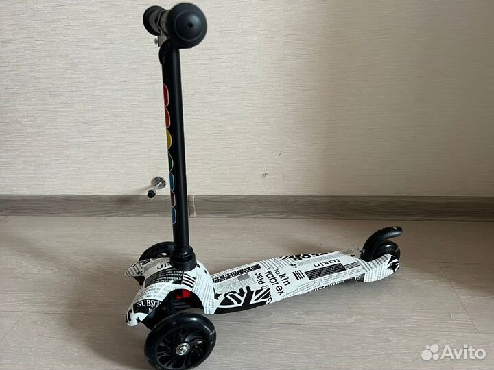 Самокат детский трехколесный