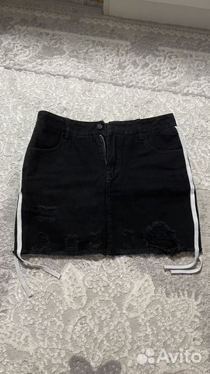 Юбка джинсовая