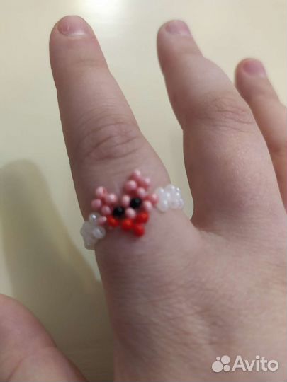 Колечки из бисера