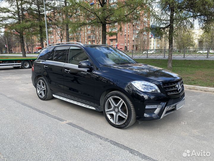 Mercedes-Benz M-класс 3.0 AT, 2014, 124 809 км