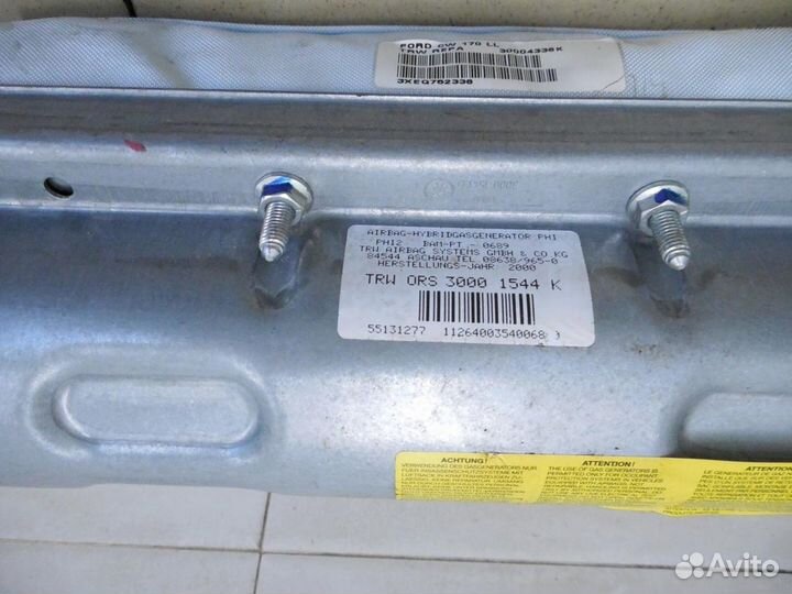 Подушка безопасности пассажирская (в торпедо) Focu