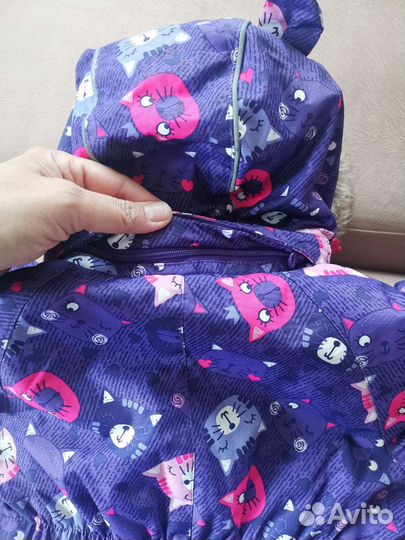 Зимний комбинезон для девочки Premont 86