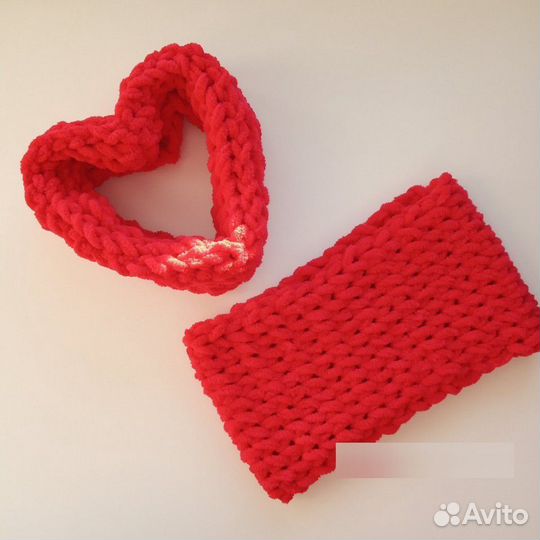 Плюшевый снуд детский