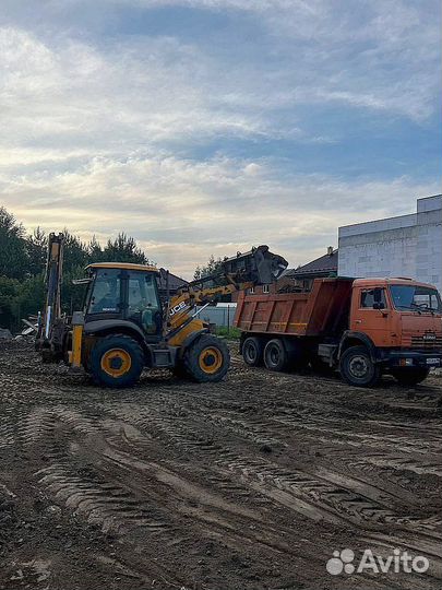 Услуги экскаватора погрузчика jcb