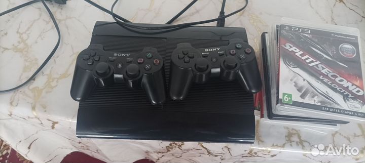 Sony PS3 super slim прошитая hen 4.90