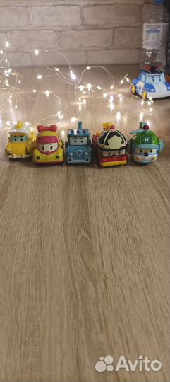 Машинки робокар полли