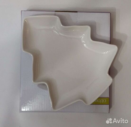 Сервировочное блюдо Ёлочка 25 см