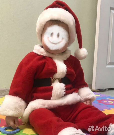 Костюм деда мороза детский