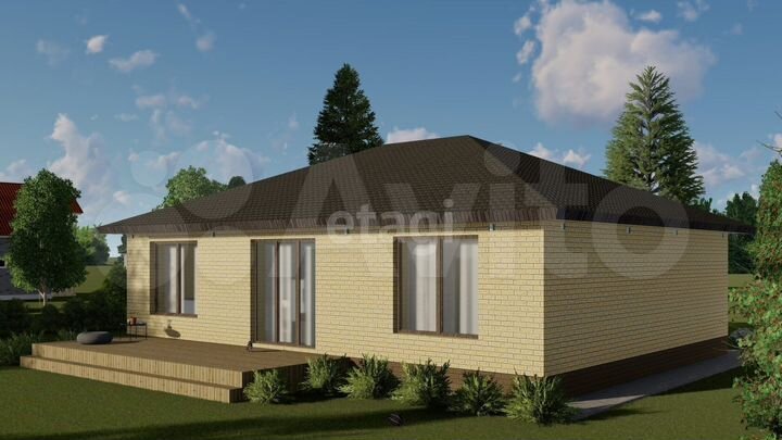 Дом 98 м² на участке 8,3 сот.