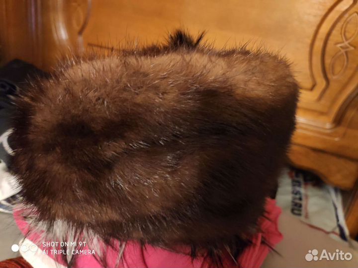 Шапка норковая