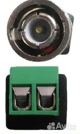 Переходник bnc на клеммную колодку 12В (utp)