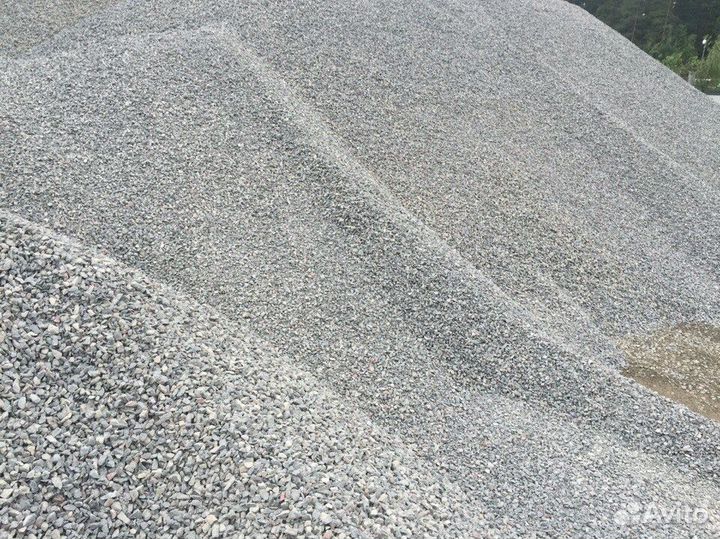 Щебень,Отсев,Песок,Бутовый камень,Земля,Крошка асф
