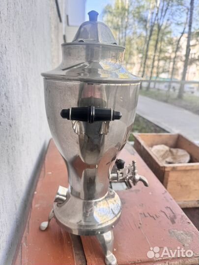 Самовар Электрический СССР Быт 3 литра