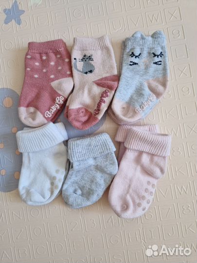 Носочки 3-6 мес