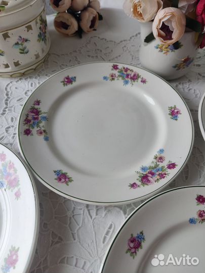 Тарелки зик винтаж фарфор