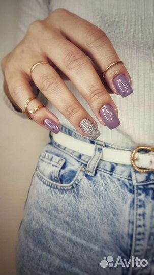 Наращивание ногтей, гель лак, маникюр