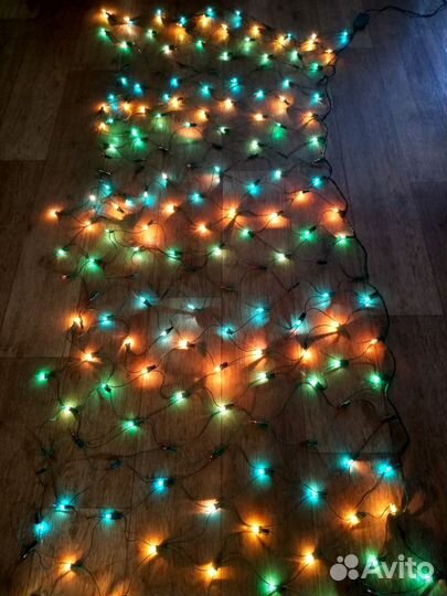 Гирлянда- сетка новогодняя