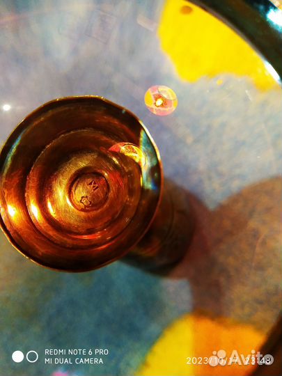 Рюмка серебро, проба, Кабачи